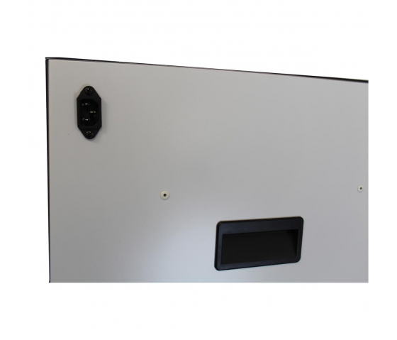 Armoire de chargement BRVDC12 pour 12 appareils mobiles jusqu'à 17 pouces - blanche - USB-C
