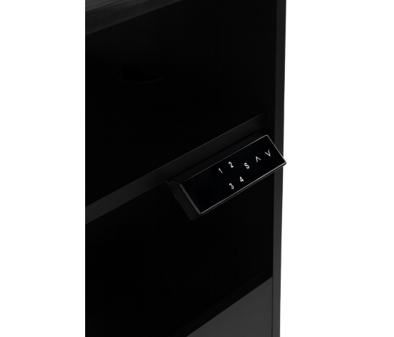 Pupitre en plastique réglable en hauteur HiLo - noir