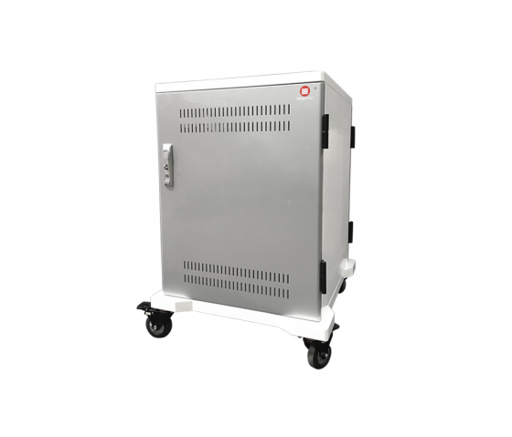 Chariot de recharge P-Tec T24V pour 24 tablettes ou ordinateurs portables - charge via prises électriques