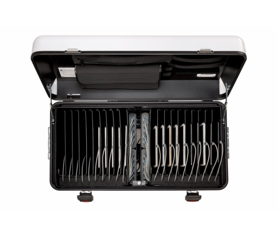 Coffre de rechargement pour 20 iPads - Câbles Lightning inclus - TC20 TwinCharge - blanc