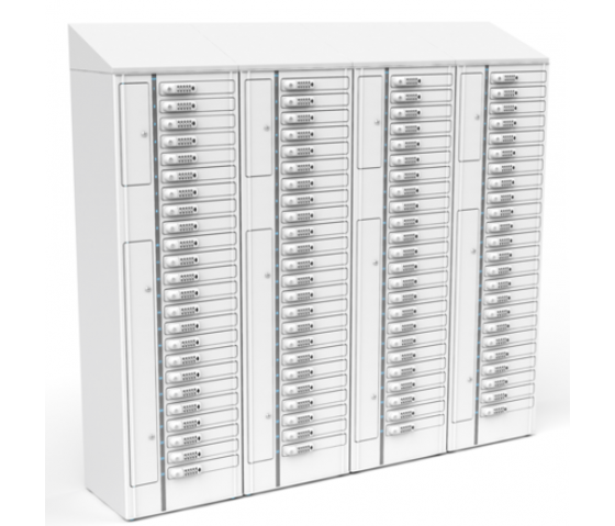 Zioxi Casier de chargement pour 24 tablettes jusqu'à 14 pouces Volt Bay VTB1-24S-UA-K - Verrouillage par clé - USB-A