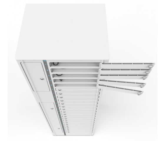 Casier de recharge Volt 1:1 pour 24 ordinateurs portables jusqu'à 14
