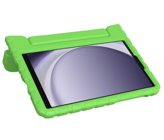 Etui de protection avec poignée KidsCase pour tablette Samsung Galaxy Tab A9 8.7 pouces - Vert