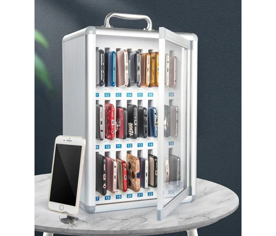 Armoire de stockage verrouillable KMT24 pour 24 téléphones portables