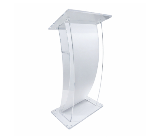 Pupitre en plexiglas Arya - satiné