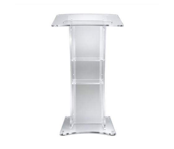 Pupitre plexiglas Vigelis - satiné