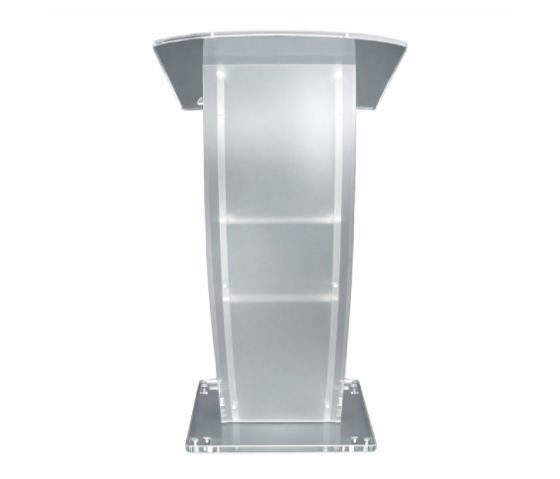 Pupitre plexiglas Vigelis - satiné