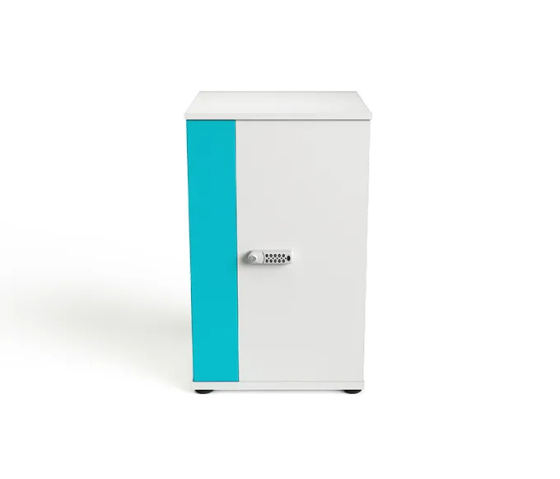 Armoire de rechargement Zioxi pour 32 ordinateurs portables jusqu'à 16 pouces - Chargement via USB-C - CHRGCUC-LS-32-C - serrure à code numérique