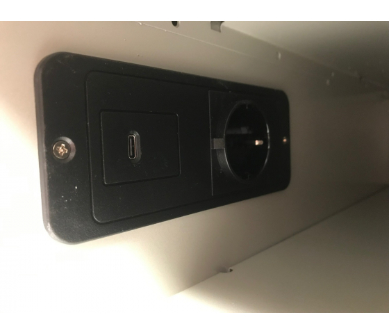 Casier de recharge compact BR5DESK - pour 5 appareils - serrure à code numérique