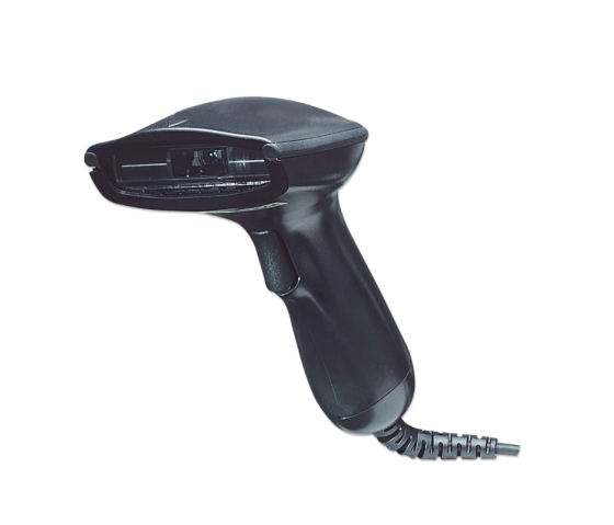 Scanner de codes-barres CCD longue portée - 1D - 500 scans/seconde - 30K Lux - 50 cm de rayon d'action