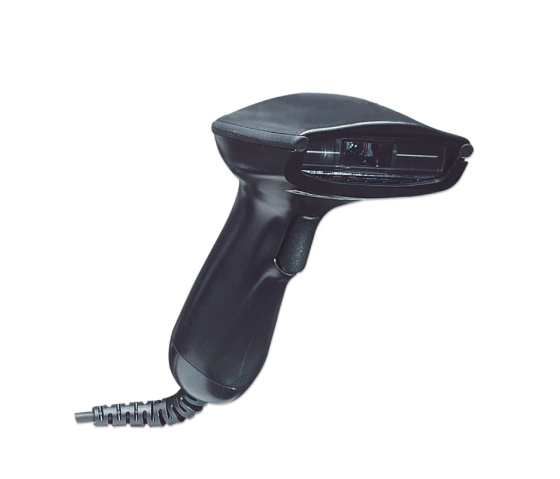 Scanner de codes-barres CCD longue portée - 1D - 500 scans/seconde - 30K Lux - 50 cm de rayon d'action