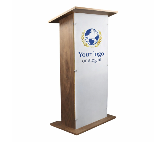 Pupitre bois/acrylate Louvre - satiné