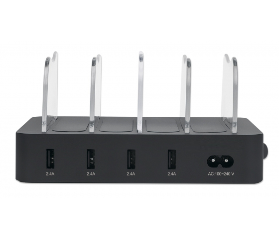 Station de charge Manhattan 4 ports USB-A