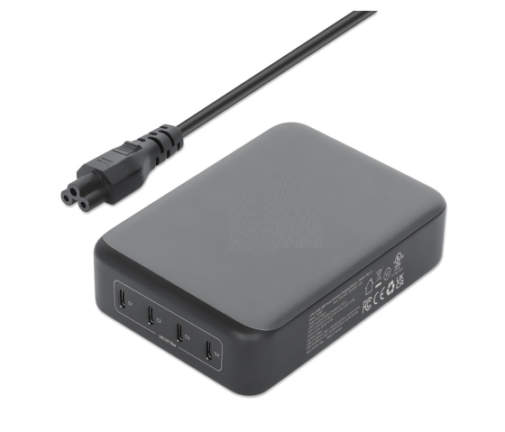 Station de charge USB-C Power Delivery à 4 ports GaN - 240 W / PD 3.1