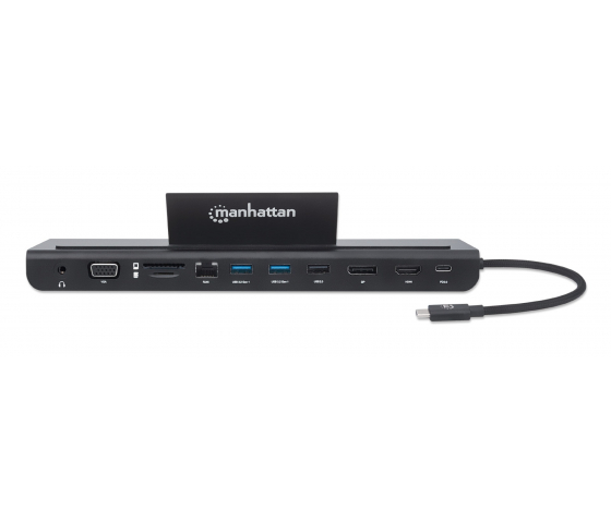Station d'accueil USB-C 11-en-1 avec MST pour trois moniteurs