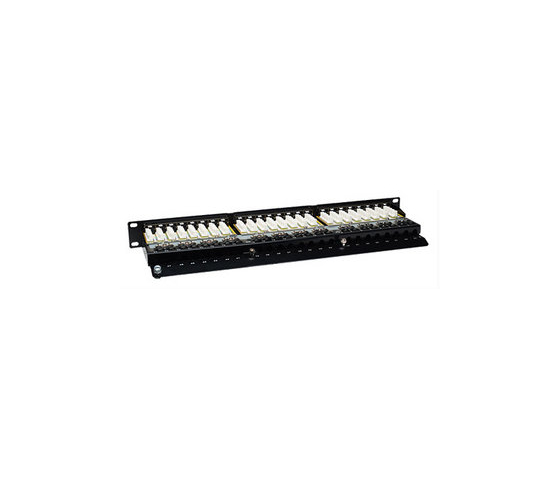 Panneau de brassage protégé Cat5e 48 ports - 1U 19