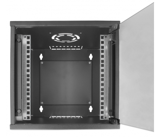 Coffret réseau 10 pouces MHT130 - hauteur 6U - profondeur 300 mm - noir