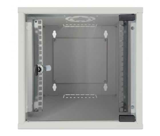 Armoire murale 10 pouces MHT131 - hauteur 6U - profondeur 300 mm - gris