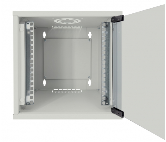 Armoire murale 10 pouces MHT131 - hauteur 6U - profondeur 300 mm - gris
