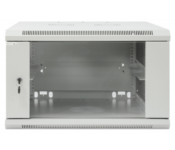 Adaptateur 19 pouces MHT135 en verre - 6U hoogte - 600 mm diep - grijs