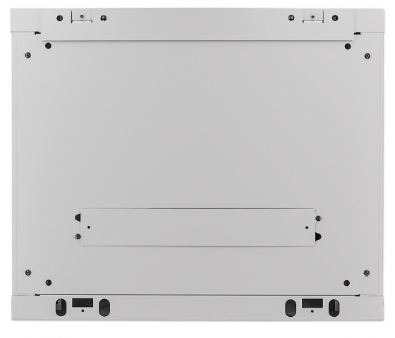 Baie serveur murale 19 pouces MHT149 avec porte vitrée - hauteur 9U - profondeur 600 mm - gris