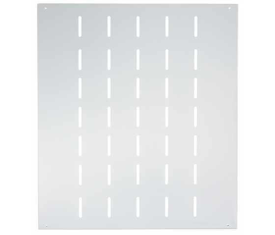 Étagère fixe 1U - profondeur 550 mm - capacité de charge jusqu'à 50 kg - gris