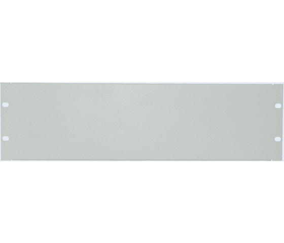 Panneau de recouvrement 4U pour rack 19 pouces - gris