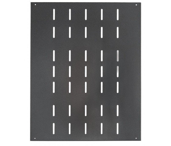 Étagère fixe 1U - profondeur 600 mm - capacité de charge jusqu'à 100 kg - noir
