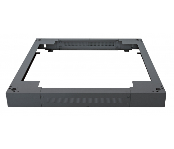 Base/Socle 90 (h) x 600 (l) x 1000 (p) mm pour baie serveur 19 pouces - noir