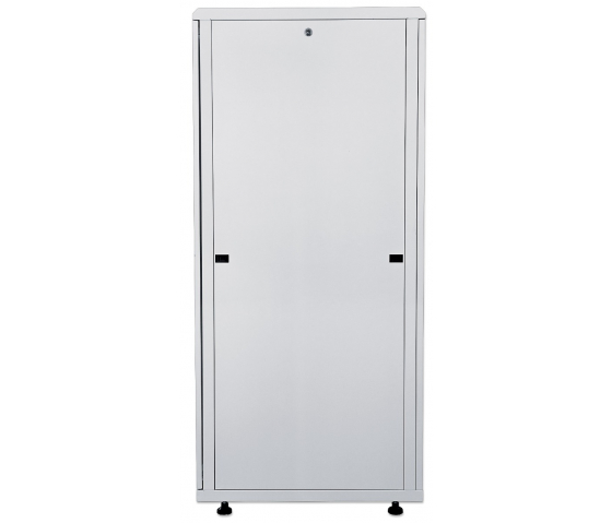 Baie de brassage 19 pouces MHT186 avec porte vitrée - 32U - largeur 800 mm - 800 (P) x 800 (L) x 1588 (H) - flatpack - gris