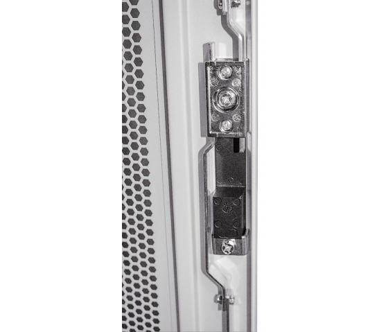 Baie serveur 19 pouces MHT264 avec porte perforée - 42U - 1000 (P) x 600 (L) x 2033 (H) - assemblée - gris