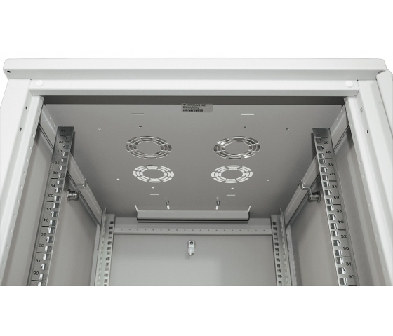 Baie réseau 19 pouces MHT224 avec porte vitrée - 42U - 800 (P) x 600 (L) x 2033 (H) - assemblée - gris