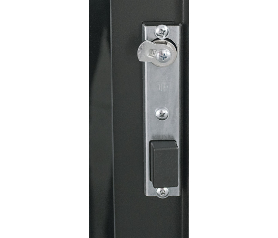 Baie réseau 19 pouces MHT207 avec porte vitrée - 26U - 800 (P) x 600 (L) x 1322 (H) - assemblée - noir