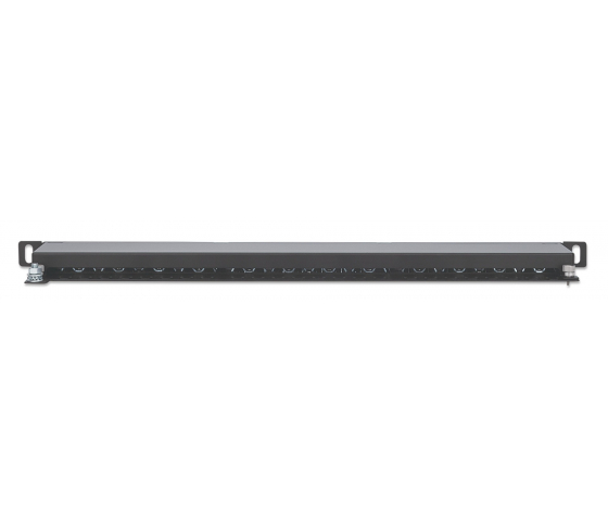 Panneau de brassage protégé Cat6a 24 ports - 0.5U 19