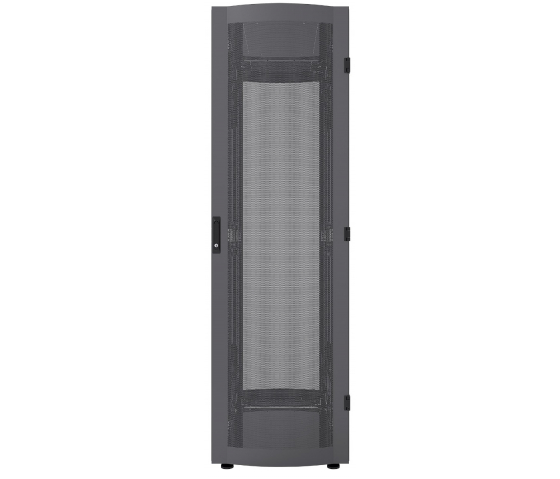 Baie serveur 19 pouces MHT267 avec porte perforée - 42U - 1200 (P) x 600 (L) x 2057 (H) - assemblée - noir