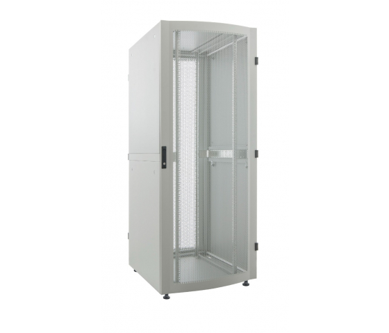 Baie serveur Premium 19 pouces MHT280 avec porte perforée - 42U - 1000 (P) x 800 (L) x 2033 (H) - assemblée - gris