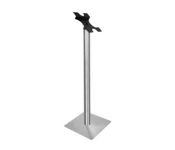 Support d'écran & moniteur Modulare VESA 100 / 200 - acier inoxydable