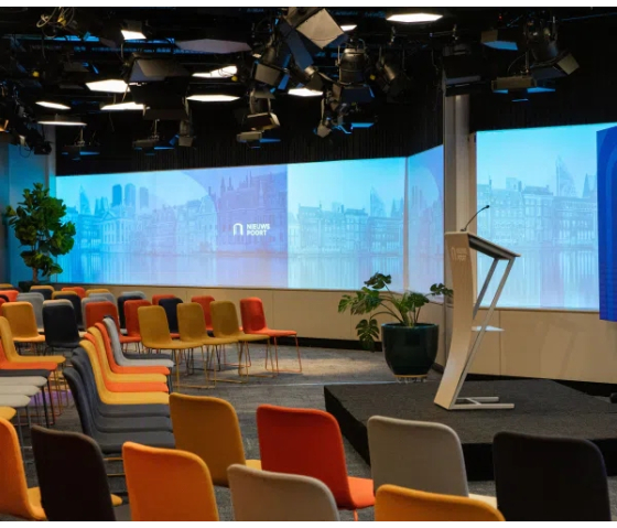 Pupitre en métal Neptune - gris