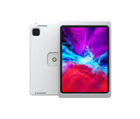 Support mural magnétique pour iPad Pro 12.9 pouces 3/4/5/6ème génération - recharge sans fil - gris