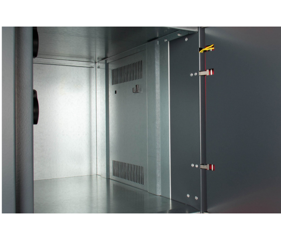Armoire de recharge extérieure pour batteries de vélos - 4 compartiments - serrure monnayeur