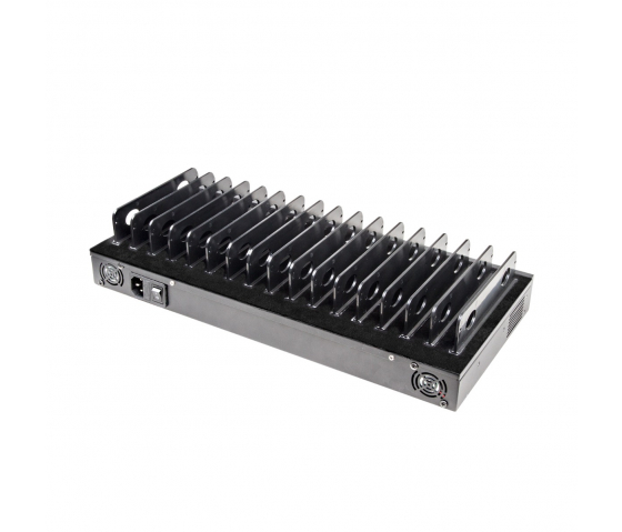 Station de charge USB-C 1000W à 16 ports - noir