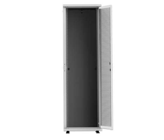 Baie serveur 19 pouces MHT240 avec porte perforée - 26U - 1000 (P) x 600 (L) x 1308 (H) - flatpack - gris