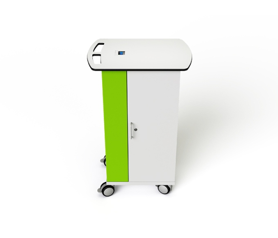 Chariot de chargement avec gestion à distance pour 16 à 32 iPads et tablettes jusqu'à 11 pouces - Zioxi onView