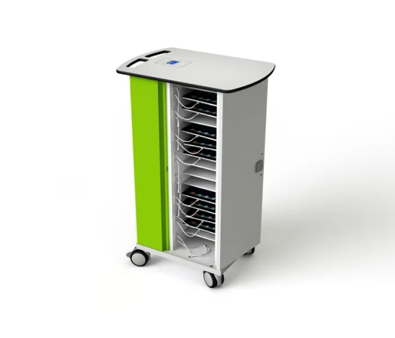 Chariot de chargement avec gestion à distance pour 16 à 32 iPads et tablettes jusqu'à 11 pouces - Zioxi onView