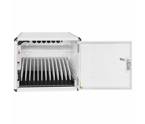 Armoire de recharge BRV12v2T pour 12 tablettes ou ordinateurs portables jusqu'à 16