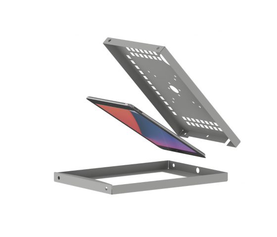 Support de tablette au sol Securo M pour tablettes de 9-11 pouces - gris