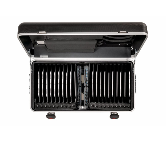 Coffre de recharge TC20 TwinCharge pour 20 tablettes - 20 câbles USB-C inclus - noir