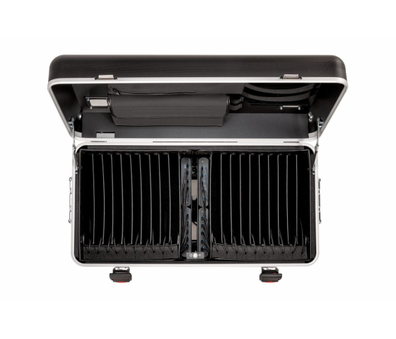 Coffre de rechargement pour 20 iPads - Câbles Lightning inclus - TC20 TwinCharge - noir