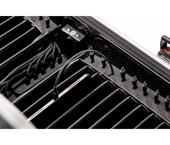 Coffre de rechargement TC16 TwinCharge pour 16 tablettes jusqu'à 12,9 pouces - Câbles USB-C inclus