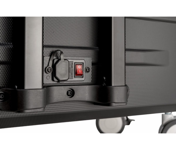 Coffre de rechargement pour 20 iPads - Câbles Lightning inclus - TC20 TwinCharge - noir